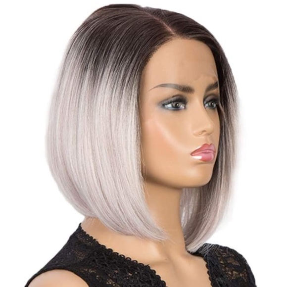 4x4 Lace Front Long BOB Wigs main image 4